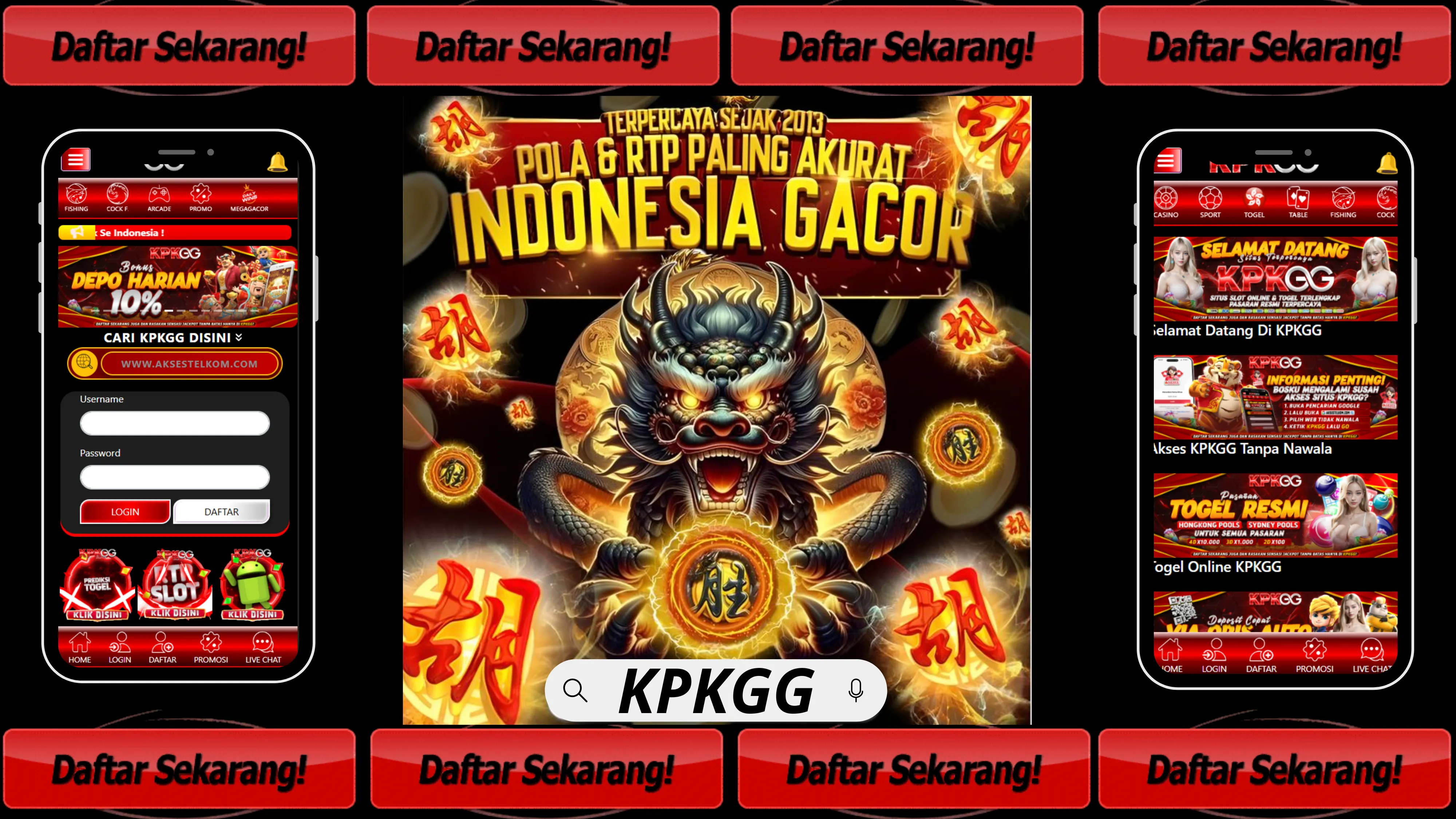 pola live dealer hari ini