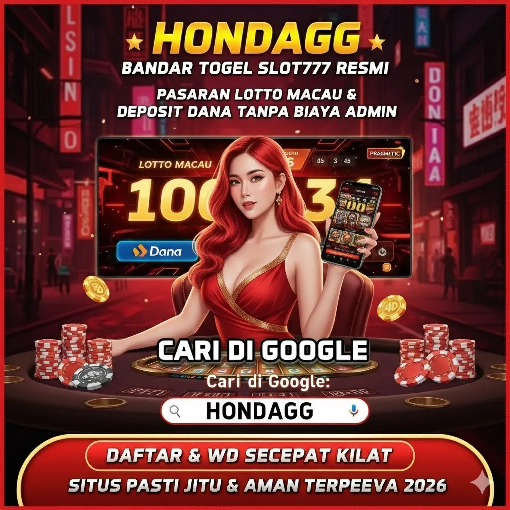 HONDAGG ⚝ Bandar Togel Slot777 Dana Resmi Pasaran Lotto Macau