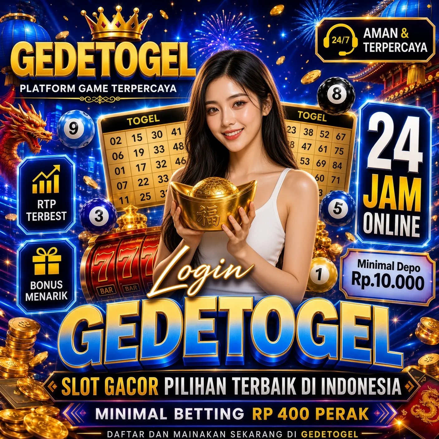 GEDETOGEL: Akses Link Altenatif Instan Dengan Pilihan Game Terbanyak